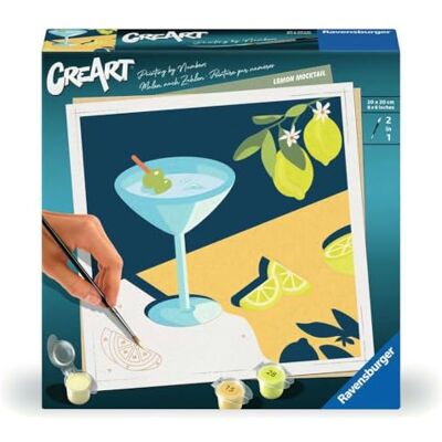 Ravensburger CreArt Adults Trend Mocktail Zitrone Ravensburger CreArt Adults Trend Mocktail Zitrone