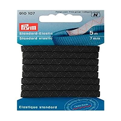 Prym Standaard elastiek, zwart, 7 mm Prym Standaard elastiek, zwart, 7 mm