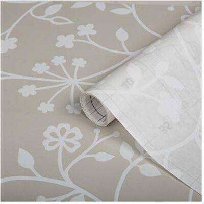 d-c-fix 45 cm x 1,5 m glasfolie, zelfklevend, zonder lijm, transparant, bloemen, wit, 338-0013 d-c-fix 45 cm x 1,5 m glasfolie, zelfklevend, zonder lijm, transparant, bloemen, wit, 338-0013