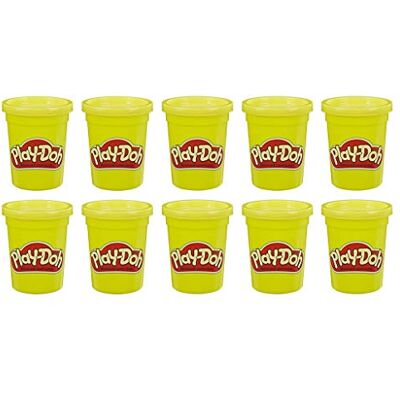 Play-Doh 12 potten geel Play-Doh 12 potten geel