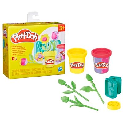 Play-Doh Tulpen en narcissen, boetseerklei, knutselen Play-Doh Tulpen en narcissen, boetseerklei, knutselen