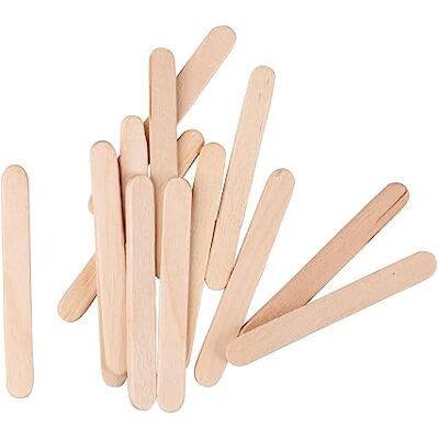 Rayher 300 stuks mini-spatels van natuurlijk hout, 5,5 x 0,5 cm, om te knutselen, FSC-gecertificeerd, voor modelbouw en veel knutselwerk, 64584505 Rayher 300 stuks mini-spatels van natuurlijk hout, 5,5 x 0,5 cm, om te knutselen, FSC-gecertificeerd, voor modelbouw en veel knutselwerk, 64584505
