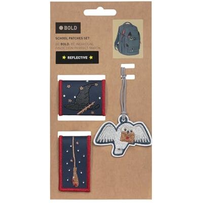 Lässig Patches Unisex Kids Reisaccessoire Bagagetags, Witchery, M Lässig Patches Unisex Kids Reisaccessoire Bagagetags, Witchery, M