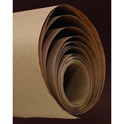 Clairefontaine Ref 395071C Kraft Plain Paper Roll (enkele rol) 10 x 1m formaat, 60gsm papier, zuurvrij, pH-neutraal Geschikt voor schilderen en tekenen Bruin Clairefontaine Ref 395071C Kraft Plain Paper Roll (enkele rol) 10 x 1m formaat, 60gsm papier, zuurvrij, pH-neutraal Geschikt voor schilderen en tekenen Bruin