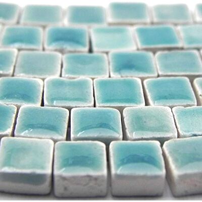 ALEA Mosaic Mini-mozaïek (5 x 5 x 3 mm), 1000 tessera's, turquoise, WG02 ALEA Mosaic Mini-mozaïek (5 x 5 x 3 mm), 1000 tessera's, turquoise, WG02