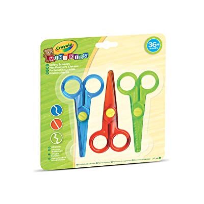 CRAYOLA Mini Kids , 3 veiligheidsschaar 81-8119 CRAYOLA Mini Kids , 3 veiligheidsschaar 81-8119