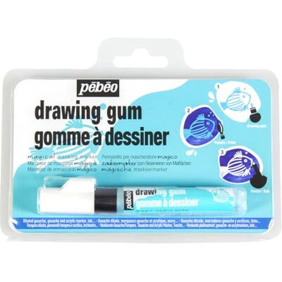 PEBEO Pébéo 603728 magische maskeermarker, blauw, 16,1 x 12 x 2,2 cm PEBEO Pébéo 603728 magische maskeermarker, blauw, 16,1 x 12 x 2,2 cm