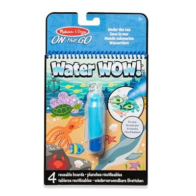 Melissa & Doug , "Water Wow", activiteitenblok, onder 3 met moeder, voor jongens of meisjes Melissa & Doug , "Water Wow", activiteitenblok, onder 3 met moeder, voor jongens of meisjes