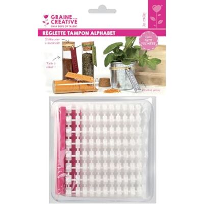 Creative Alfabetstempel voor polymeerklei Creative Alfabetstempel voor polymeerklei