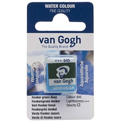 Van Gogh Waterverf Godet Hooker Groen Donker 645 Van Gogh Waterverf Godet Hooker Groen Donker 645