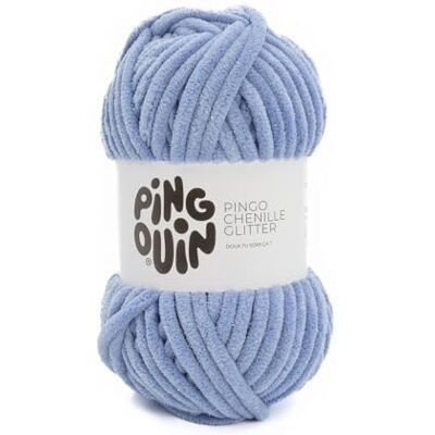 Pingouin Fluwelen garen, 100 g, pingo, chenille, glitter, Oeko-Tex gecertificeerd Pingouin Fluwelen garen, 100 g, pingo, chenille, glitter, Oeko-Tex gecertificeerd