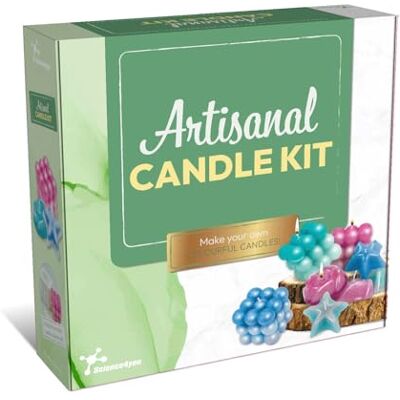 Science4you Kaarsencreatieset: maak je eigen kaarsen met deze knutselset, 3 verschillende geurkaarsen, originele sets voor volwassenen, knutselcadeau voor vrouwen en mannen Science4you Kaarsencreatieset: maak je eigen kaarsen met deze knutselset, 3 verschillende geurkaarsen, originele sets voor volwassenen, knutselcadeau voor vrouwen en mannen