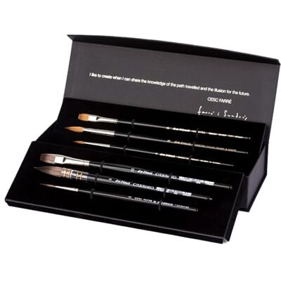 da Vinci Set van 6 penselen Special Edition CESC FARRE da Vinci Set van 6 penselen Special Edition CESC FARRE
