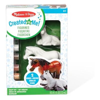 Melissa & Doug 18867 Maak je eigen decoratie: paardenfiguren Melissa & Doug 18867 Maak je eigen decoratie: paardenfiguren