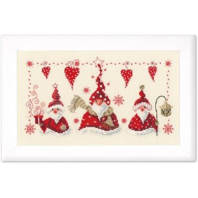 Vervaco Kruissteek Kruissteek Kit Complete Set Borduurwerk KERST BONHOMES Vrije tijd Creatieve Huisdecoratie Cadeau DIYca. 29 x 17 cm Counted Cross Stitch Borduurwerk Vervaco Kruissteek Kruissteek Kit Complete Set Borduurwerk KERST BONHOMES Vrije tijd Creatieve Huisdecoratie Cadeau DIYca. 29 x 17 cm Counted Cross Stitch Borduurwerk