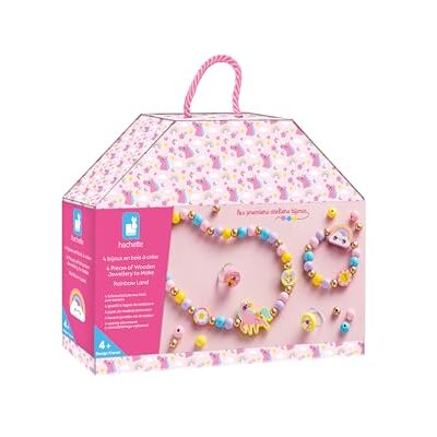 Janod 4 houten sieraden om Rainbow Land te maken De eerste sieradenworkshops doe-het-zelf sieraden maken creatieve vrijetijdsset voor kinderen fijne motoriek en concentratie leren vanaf 4 jaar J09129 Janod 4 houten sieraden om Rainbow Land te maken De eerste sieradenworkshops doe-het-zelf sieraden maken creatieve vrijetijdsset voor kinderen fijne motoriek en concentratie leren vanaf 4 jaar J09129