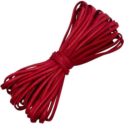 AERZETIX C77355 Reserveband 9 meter x 5 mm voor korset van natuurlijk materiaal framboos rood AERZETIX C77355 Reserveband 9 meter x 5 mm voor korset van natuurlijk materiaal framboos rood