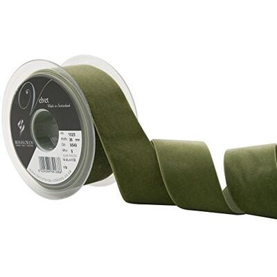 Berisfords Schuimfluwelen lint, 45 mm x 10 m, nylon band voor naaien, geschenkverpakkingen en haaraccessoires Berisfords Schuimfluwelen lint, 45 mm x 10 m, nylon band voor naaien, geschenkverpakkingen en haaraccessoires