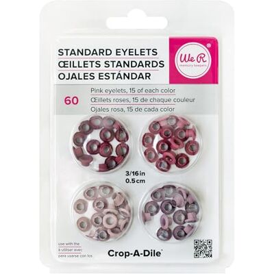 We R Memory Keepers Scrapbooking oogjes roze standaardmaat We R Memory Keepers Scrapbooking oogjes roze standaardmaat