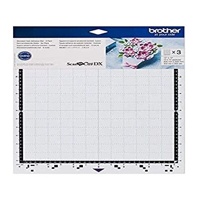 Artemio Brother ScanNCut SDX Normal zelfklevende mat, 30,5 x 30,5 cm, 3 stuks Artemio Brother ScanNCut SDX Normal zelfklevende mat, 30,5 x 30,5 cm, 3 stuks