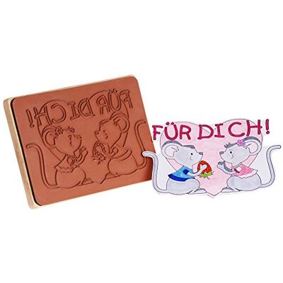Sunnysue 200-51 houten stempel voor jou 1 stuk Sunnysue 200-51 houten stempel voor jou 1 stuk