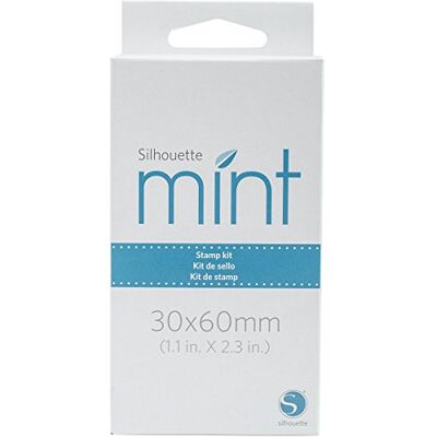 Silhouette S 30 x 60 mm muntstempel, meerkleurig Silhouette S 30 x 60 mm muntstempel, meerkleurig