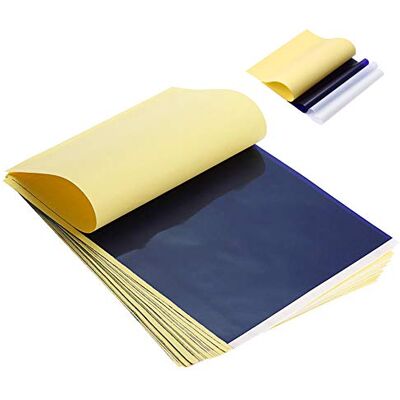 Winterworm 50 vellen thermische transfervellen voor tatoeages en kunst, compatibel met printers, 30 x 21 cm Winterworm 50 vellen thermische transfervellen voor tatoeages en kunst, compatibel met printers, 30 x 21 cm