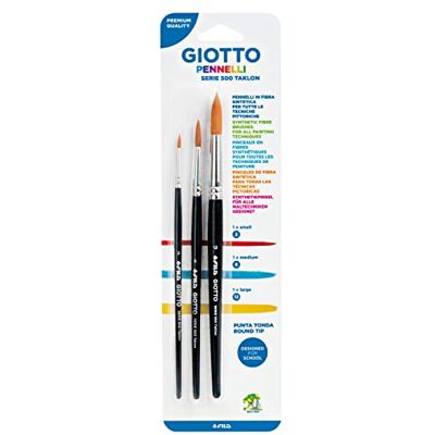 Giotto Taklon penseelset 500, neutraal, 025000 Giotto Taklon penseelset 500, neutraal, 025000