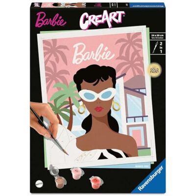 Ravensburger CreArt Adults Trend Barbie 1959 Ravensburger CreArt Adults Trend Barbie 1959