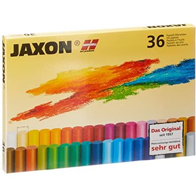 Honsell 47412 Jaxon Oliepastelkrijt 36 Stuks, Assortiment In Kartonnen Etui Honsell 47412 Jaxon Oliepastelkrijt 36 Stuks, Assortiment In Kartonnen Etui