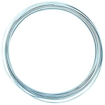 Creative Aluminium platte draad voor knutselen, bloemstukken, sieraden maken en modelbouw, ijsblauw, 5 mm x 1 mm x 3,5 mm Creative Aluminium platte draad voor knutselen, bloemstukken, sieraden maken en modelbouw, ijsblauw, 5 mm x 1 mm x 3,5 mm