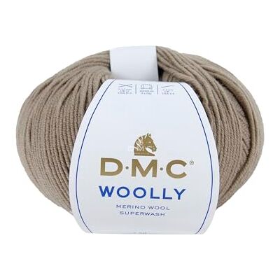 DMC Woolly wol, 100% merinowol, 50 g bol, 125 m, aangenaam om mee te werken, ideaal voor alle soorten kleding, verkrijgbaar in 52 kleuren DMC Woolly wol, 100% merinowol, 50 g bol, 125 m, aangenaam om mee te werken, ideaal voor alle soorten kleding, verkrijgbaar in 52 kleuren