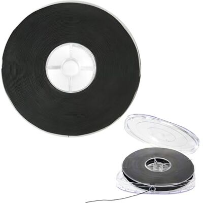 Lynnmos Elastisch koord voor armbanden 1 mm x 150 m Rekbare Draad voor Sieraden Maken, Duurzame Kralendraad voor DIY Knutselen, Kettingen, Kralen & Decoratie (Zwart) Lynnmos Elastisch koord voor armbanden 1 mm x 150 m Rekbare Draad voor Sieraden Maken, Duurzame Kralendraad voor DIY Knutselen, Kettingen, Kralen & Decoratie (Zwart)