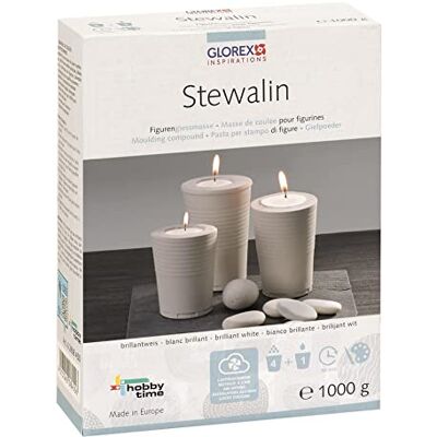 GLOREX Stewalin weiss 1kg GLOREX Stewalin weiss 1kg