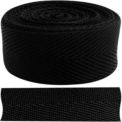 AERZETIX Bandlint 4 meter x 30 mm polypropyleen kleur zwart voor verschillende decoratieve naaiprojecten hobby stof AERZETIX Bandlint 4 meter x 30 mm polypropyleen kleur zwart voor verschillende decoratieve naaiprojecten hobby stof