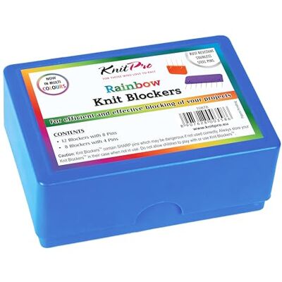 KnitPro KP10878 regenboogbreiblokken, 20 stuks KnitPro KP10878 regenboogbreiblokken, 20 stuks