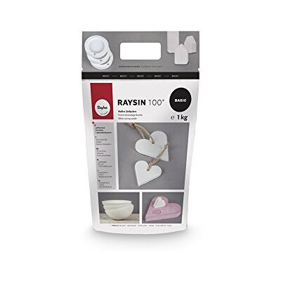 Rayher Raysin 100 3410302 Raysin 100 gietpoeder, 1 kg, wit Rayher Raysin 100 3410302 Raysin 100 gietpoeder, 1 kg, wit