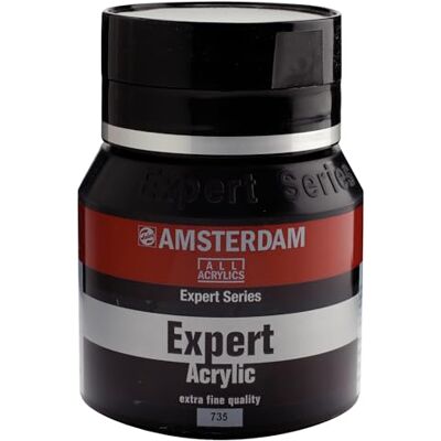Amsterdam Expert Series Acryl Expert Series Oxide Noir 735, 400 ml pot, zware behuizing, zeer hoge lichtbestendigheid, professionele kwaliteit, kunstbenodigdheden Amsterdam Expert Series Acryl Expert Series Oxide Noir 735, 400 ml pot, zware behuizing, zeer hoge lichtbestendigheid, professionele kwaliteit, kunstbenodigdheden