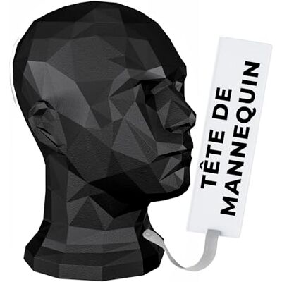 TESTAFIT Model hoofd Decoratie voor helmen, mutsen, brillen, koptelefoons Voor virtual reality-brillen Decoratieve exposant voor etalages en opslag TESTAFIT Model hoofd Decoratie voor helmen, mutsen, brillen, koptelefoons Voor virtual reality-brillen Decoratieve exposant voor etalages en opslag