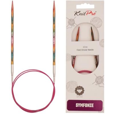KnitPro Symfonie Vaste ronde naalden 80 cm 4,00 mm KnitPro Symfonie Vaste ronde naalden 80 cm 4,00 mm