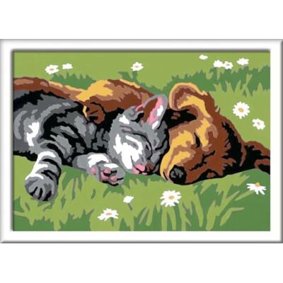 Ravensburger Diepe slaap. schilderen op nummer serie E Ravensburger Diepe slaap. schilderen op nummer serie E