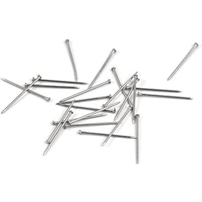 Rayher Hobby 2107400 metalen kopspelden (staal) in kunststof doos, 500 g, 10.2000 stuks, 14 mm, zilverkleurig Rayher Hobby 2107400 metalen kopspelden (staal) in kunststof doos, 500 g, 10.2000 stuks, 14 mm, zilverkleurig