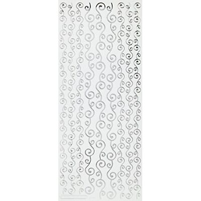 Anita's Stickers contoursticker zilver 29,22 x 10,55 x 0,0700000000000007 cm Anita's Stickers contoursticker zilver 29,22 x 10,55 x 0,0700000000000007 cm