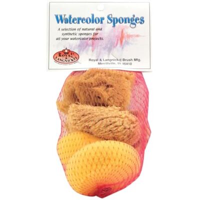 Royal & Langnickel (R) Watercolor sponzen 6/PkgR2098 Royal & Langnickel (R) Watercolor sponzen 6/PkgR2098