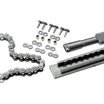Tamiya 12674-1:6 Af.Tw., motorketting (afzonderlijke schakels), modelbouw, doe-het-zelf, vrije tijd, collage, accessoires, reserveonderdeel, zilver Tamiya 12674-1:6 Af.Tw., motorketting (afzonderlijke schakels), modelbouw, doe-het-zelf, vrije tijd, collage, accessoires, reserveonderdeel, zilver