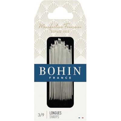 Bohin assortiment nr. 3-9 puntige naalden 20 naalden Bohin assortiment nr. 3-9 puntige naalden 20 naalden