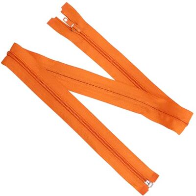 AERZETIX 5 stuks spiraalritssluitingen nr. 5 70 cm deelbaar met schuiver van nylon polyester metaal kleur oranje naai-creaties DIY textiel kleding AERZETIX 5 stuks spiraalritssluitingen nr. 5 70 cm deelbaar met schuiver van nylon polyester metaal kleur oranje naai-creaties DIY textiel kleding