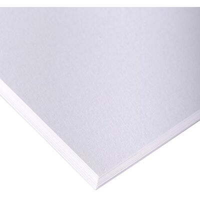 Clairefontaine 37149C tekenpapier, schetspapier, 125 vellen, wit tekenpapier, zeer licht, 50 x 65 cm, 200 g, ideaal voor tekenen en schetsen met potlood, vilt of houtskoolstiften Clairefontaine 37149C tekenpapier, schetspapier, 125 vellen, wit tekenpapier, zeer licht, 50 x 65 cm, 200 g, ideaal voor tekenen en schetsen met potlood, vilt of houtskoolstiften