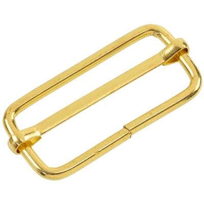AERZETIX Set van 12 verstelbare schuifgespen voor knutselproject, schouderbanden, decoratie en tasgrepen riemdoorgang 40 mm metaal in de kleur goud AERZETIX Set van 12 verstelbare schuifgespen voor knutselproject, schouderbanden, decoratie en tasgrepen riemdoorgang 40 mm metaal in de kleur goud