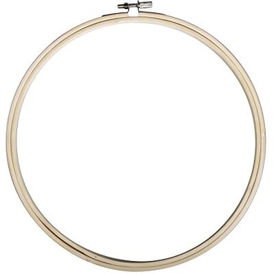Rayher 62564000 Borduurframe bamboe rond Ø 23 cm, kruissteek, cirkel, ring om te knutselen, naaien, doe-het-zelf borduurwerk, hoop, ronde naaimachine, Cross Stitch Hoop, 62564000 Rayher 62564000 Borduurframe bamboe rond Ø 23 cm, kruissteek, cirkel, ring om te knutselen, naaien, doe-het-zelf borduurwerk, hoop, ronde naaimachine, Cross Stitch Hoop, 62564000